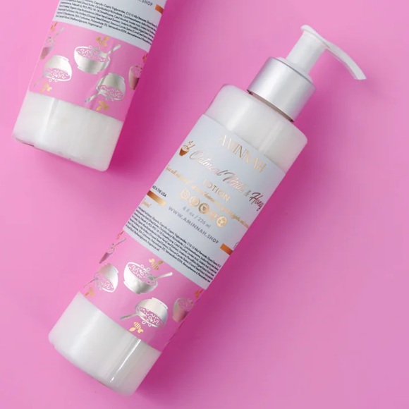 Aminnah Skincare Other - AMINNAH Skincare “Oatmeal Milk & Honey” Gentle Body Lotion for Sensitive Skin